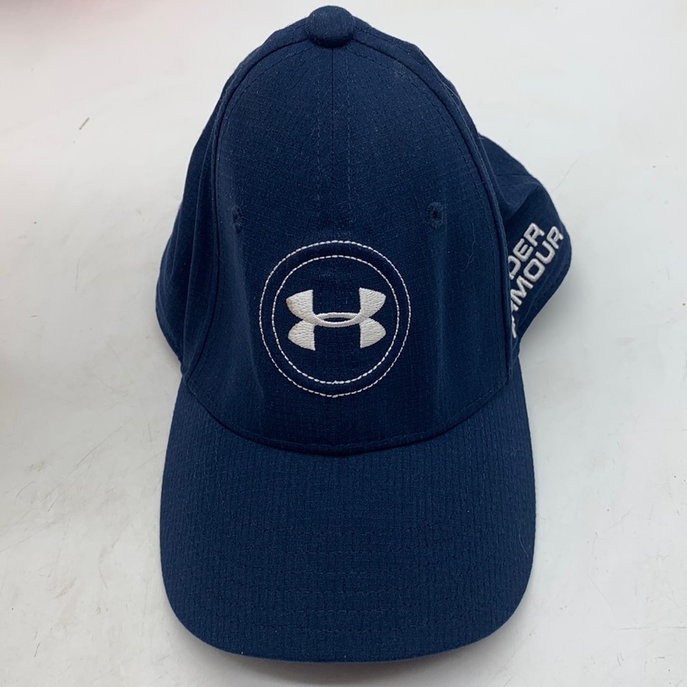 Under Armour Blue Baseball Golf Hat Youth Small Medium HT4336C